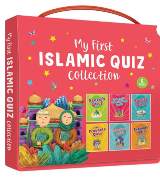 Islamic Quiz Cards for Kids 100% Knowledge & Fun | Muslim Ramadan Gift (Islamic Quiz, Pack of 6)