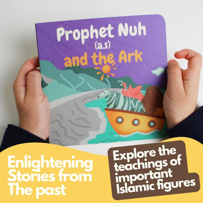 Pidoko Kids Islamic Books for Children - Set of 7 - Prophet Stories, Ramadan, Islamic Vocabulary and More - for 3+ Year Olds