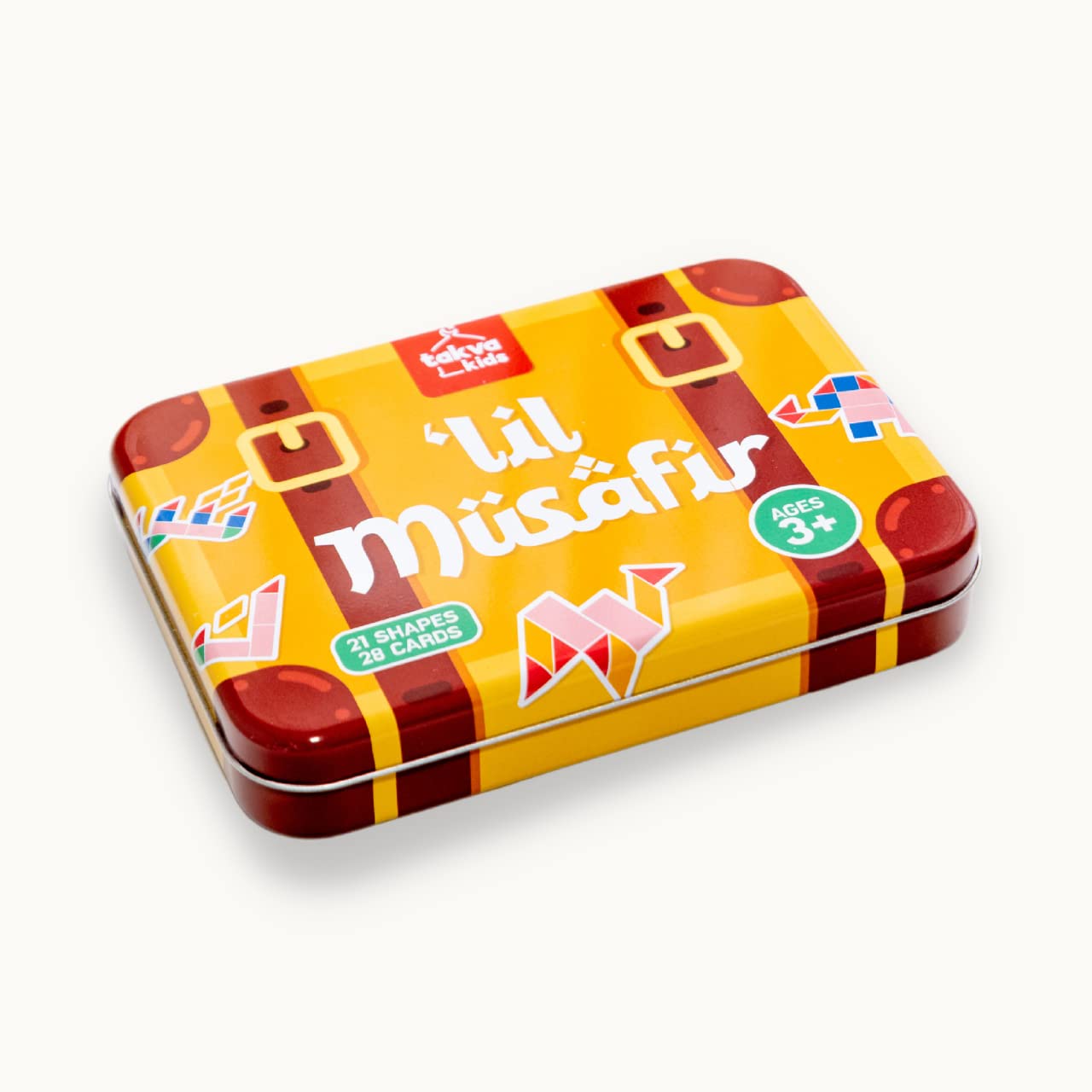 TAKVA Little Musafir Puzzle Set for Muslim Kids and Children - Educational Toy (Arabic Alphabet)