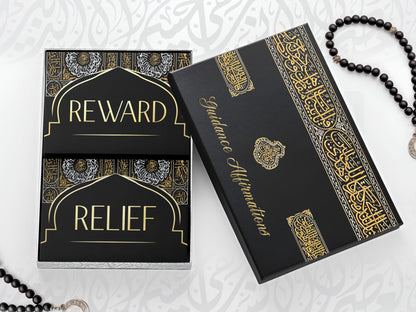 OLEEK ramadan gifts islamic quranic verses cards (30 Daily Reminders) - islamic gifts for women - muslim gifts for men - ramadan decorations for home 2025 - ramadan dua cards - eid gifts islamic decor